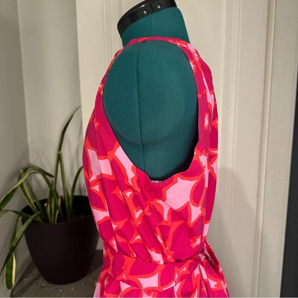 Banana Republic floral Poplin Tiered Mini Dress medium - Picture 9 of 11